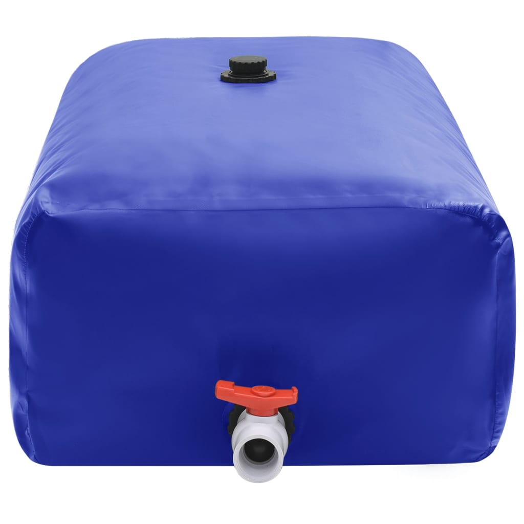 Vidaxl watertank met kraan opvouwbaar 1000 l pvc