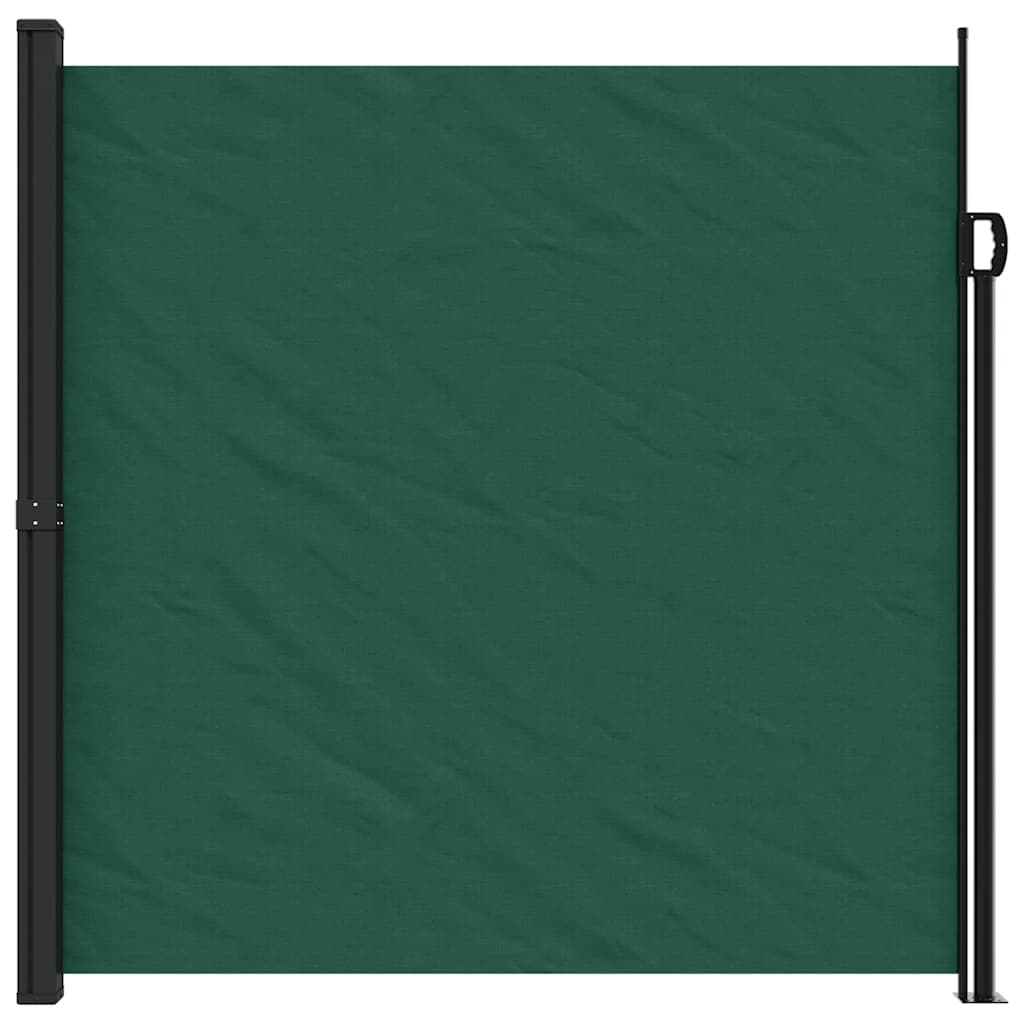 Vidaxl windscherm uittrekbaar 200x300 cm donkergroen