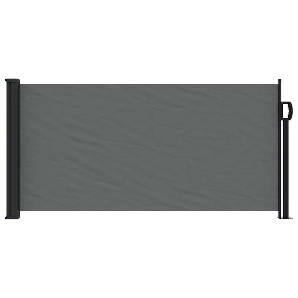 Vidaxl uitschuifbaar zijluifel antraciet 100x500 cm