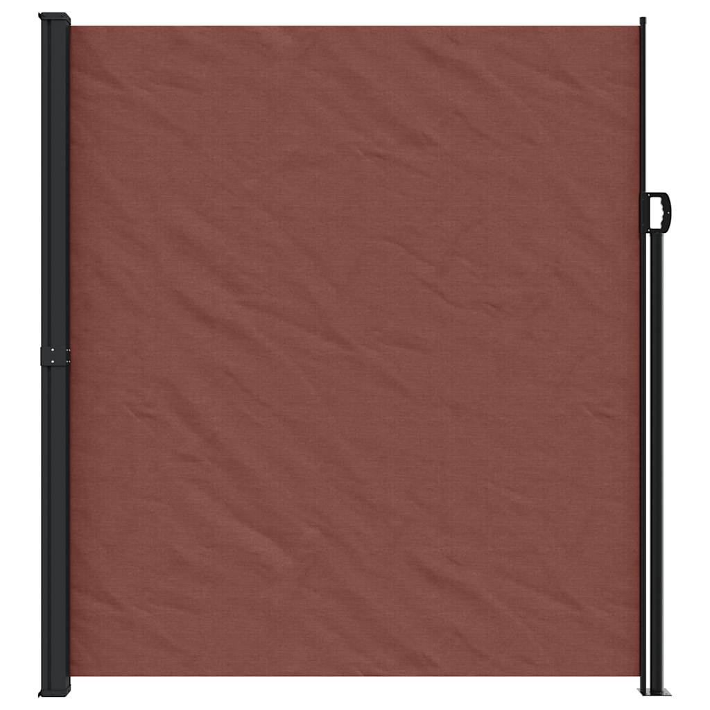 Vidaxl windscherm uittrekbaar 220x500 cm bruin