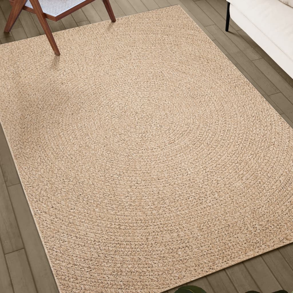 Vidaxl vloerkleed zizur binnen en buiten 60x110 cm jutelook