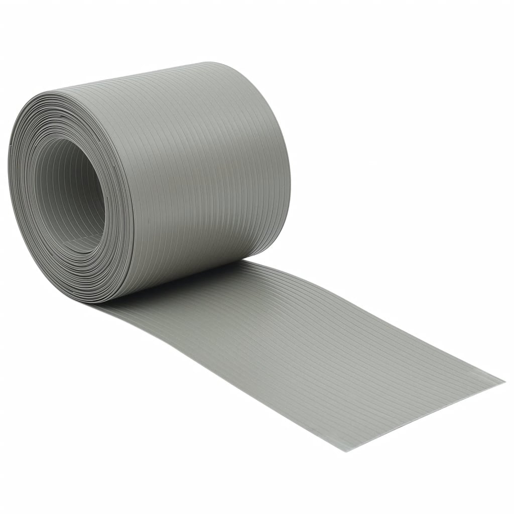 Vidaxl tuinschermen 10 st 252,5x19m pvc steengrijs