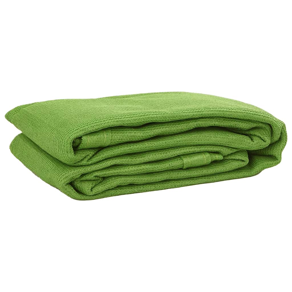 Vidaxl tenttapijt 400x700 cm hdpe lichtgroen