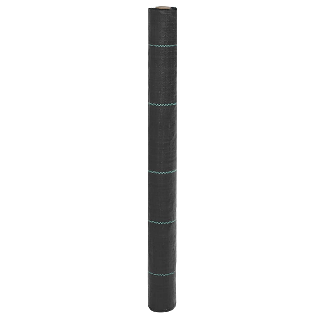 Vidaxl worteldoek 1x5 m polypropeen zwart
