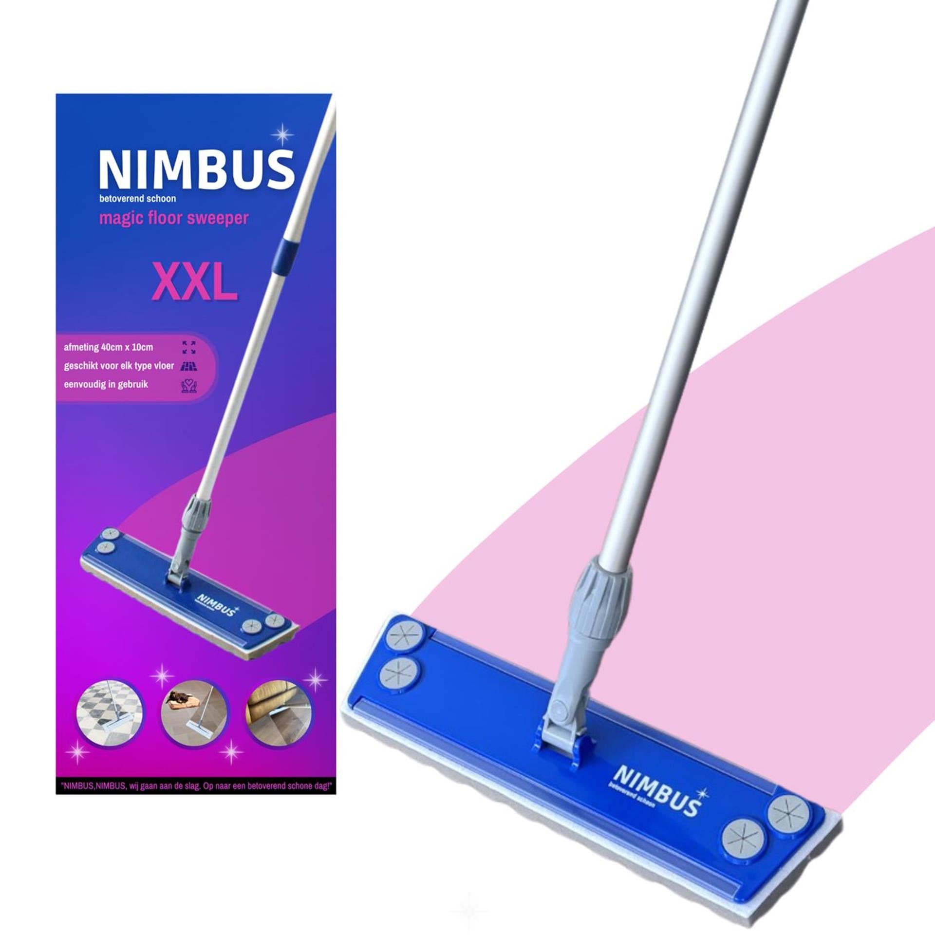 Nimbus magische vloerveger xxl
