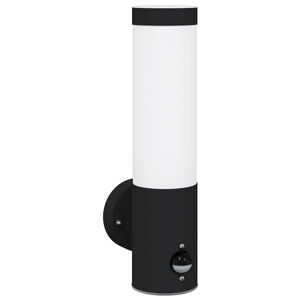 Vidaxl buiten wandlamp zwart 12 x 8,5 x 29 cm