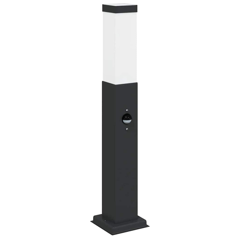 Vidaxl bolderverlichting met sensor 50 cm zwart ip44