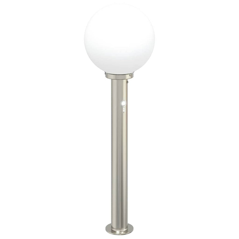 Vidaxl bolderverlichting met sensor 80 cm rvs ip44