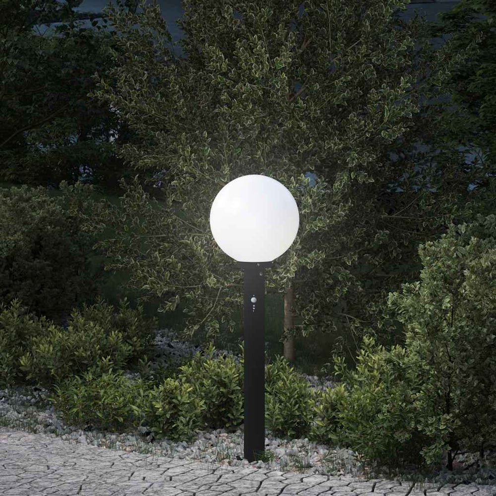 Vidaxl bolderverlichting met sensor 80 cm zwart ip44