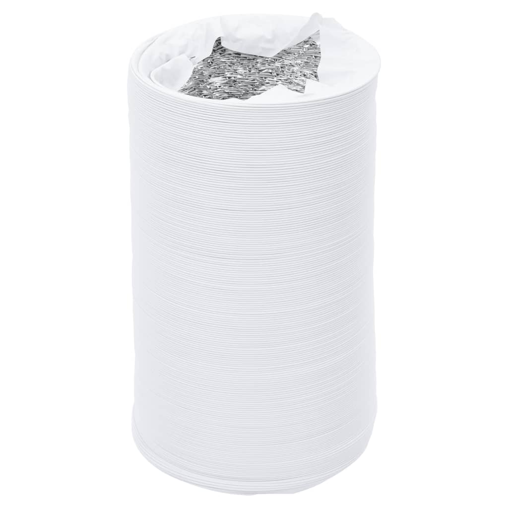 Vidaxl ventilatieslang ø12,5 cm 6 m aluminium en pvc