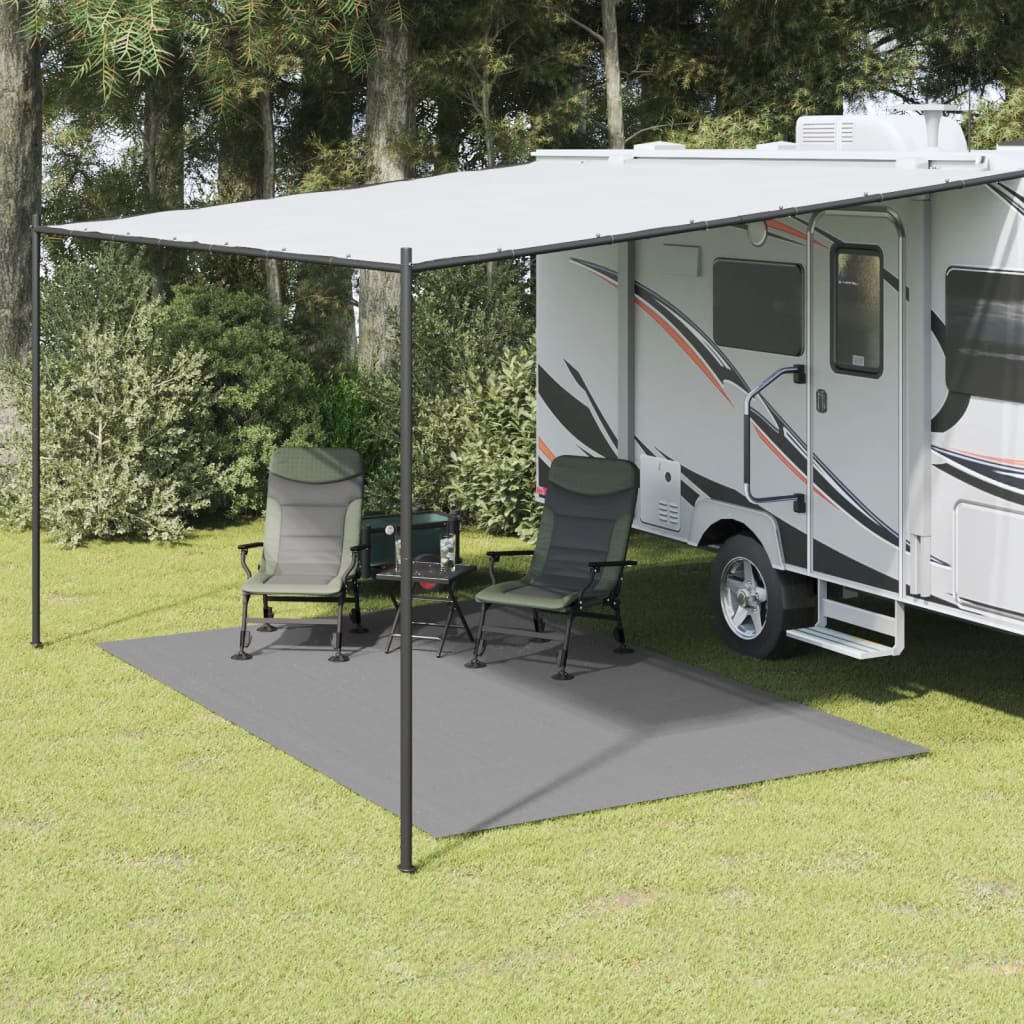 Vidaxl tenttapijt 4x2,5 m antracietkleurig