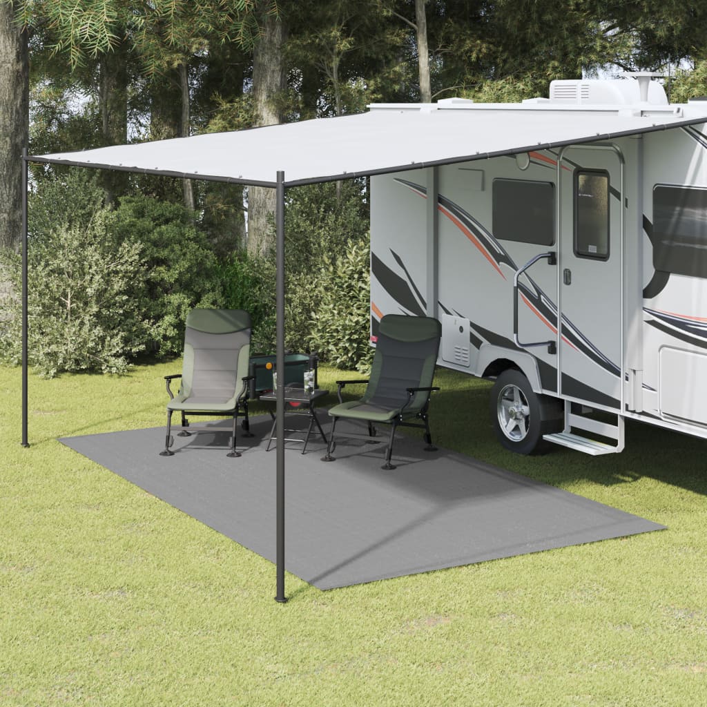 Vidaxl tenttapijt 4,5x2,5m antracietkleurig