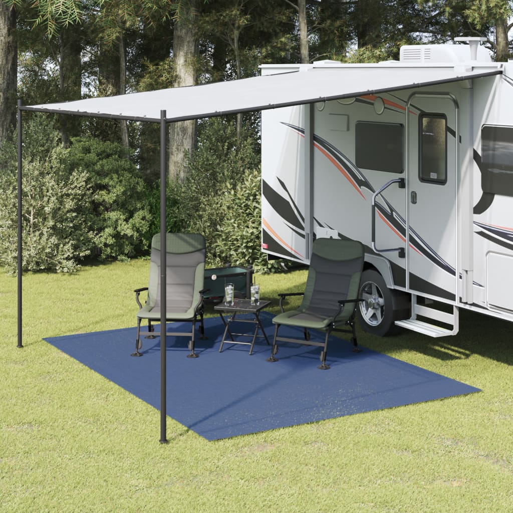 Vidaxl tenttapijt 3,5x2,5m blauw