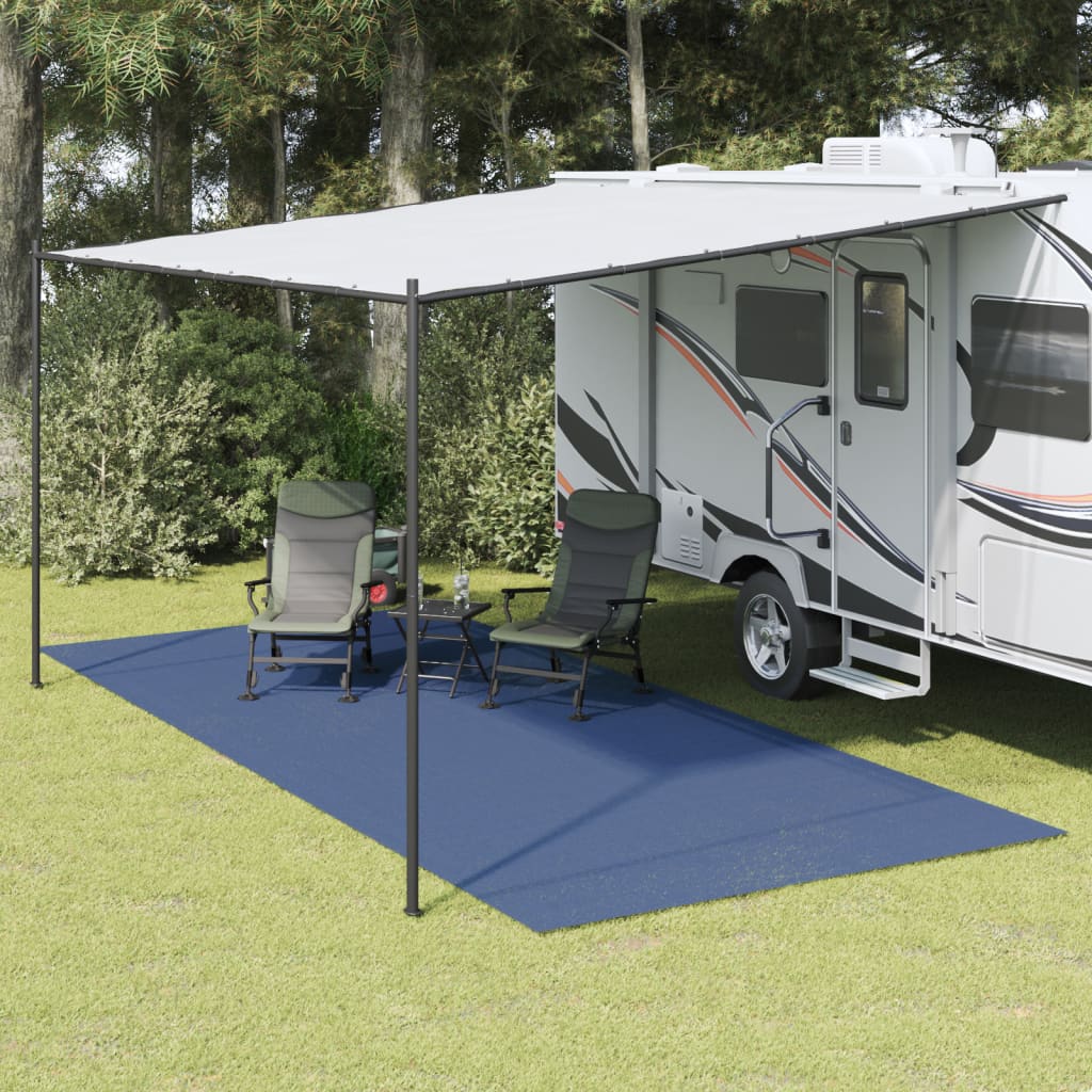 Vidaxl tenttapijt 5,5x2,5m blauw