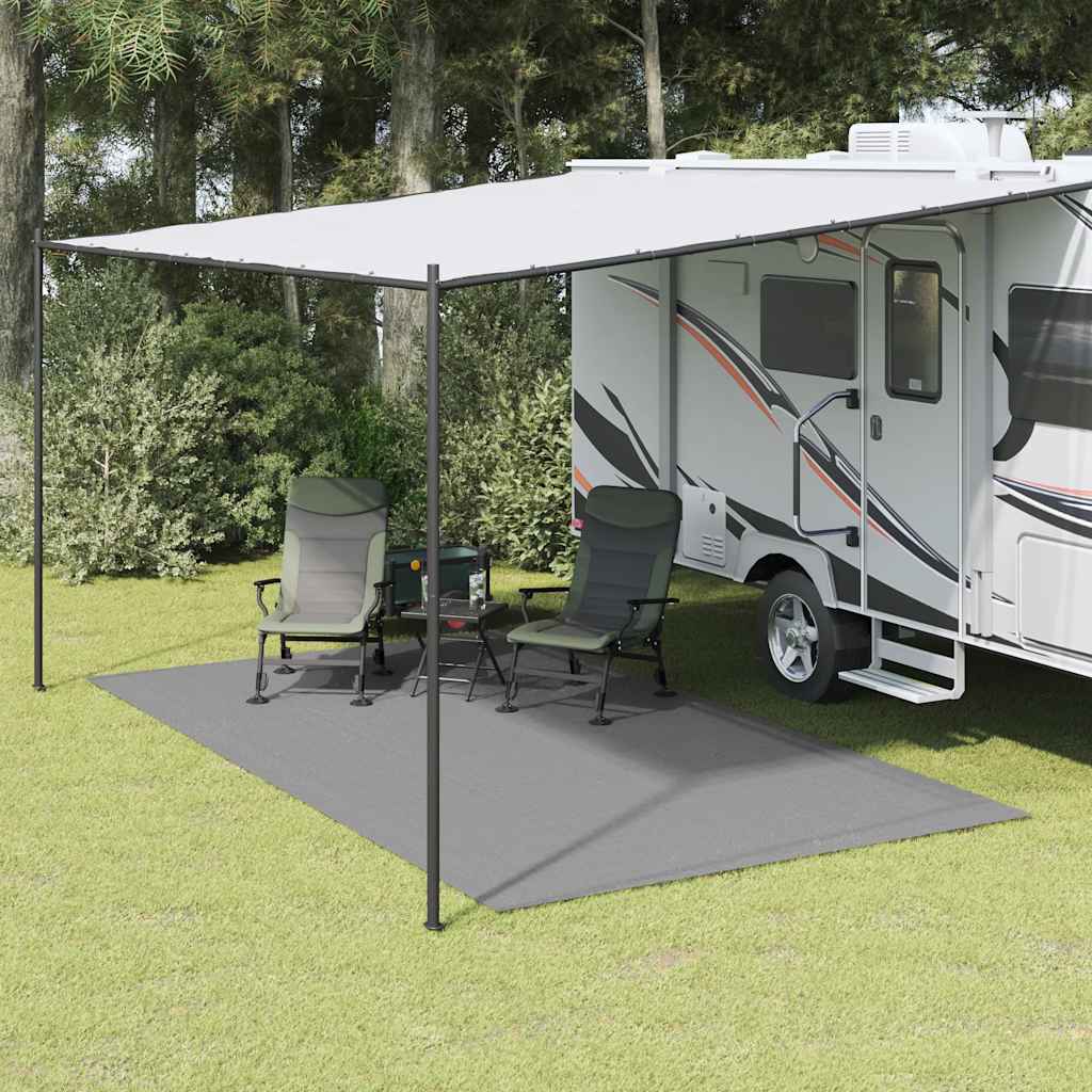 Vidaxl tenttapijt 4,5x2,5m lichtgrijs
