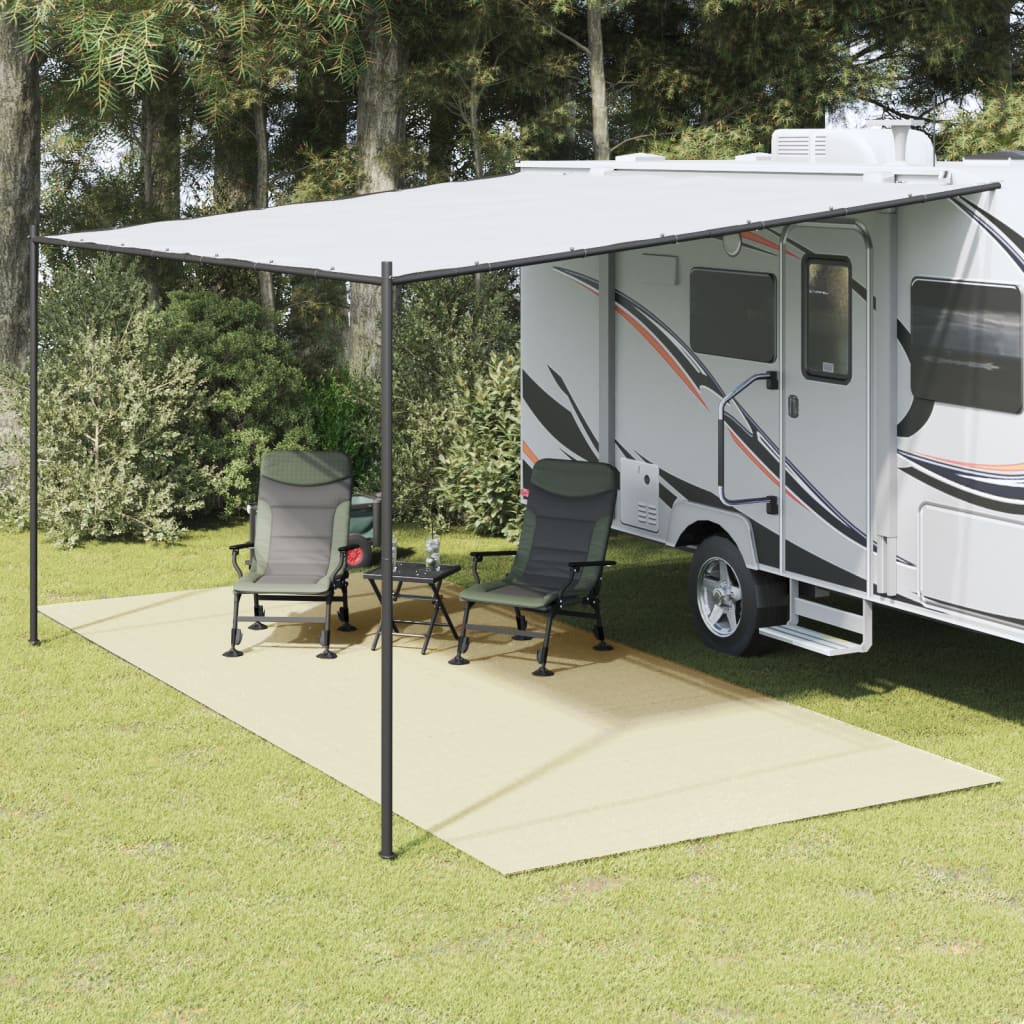 Vidaxl tenttapijt 5x2,5m crèmekleurig