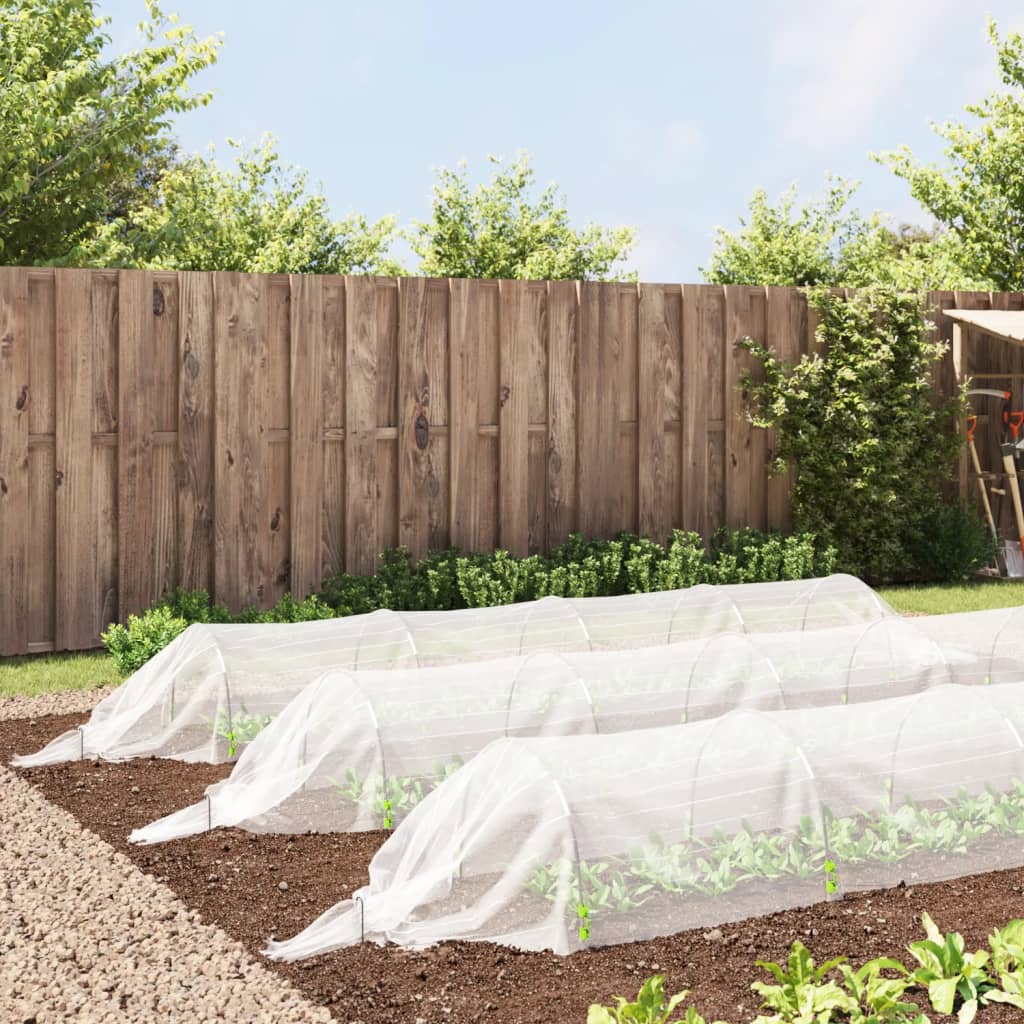 Vidaxl kweektunnels 3 st 1,5x5 m glasvezel en polypropeen