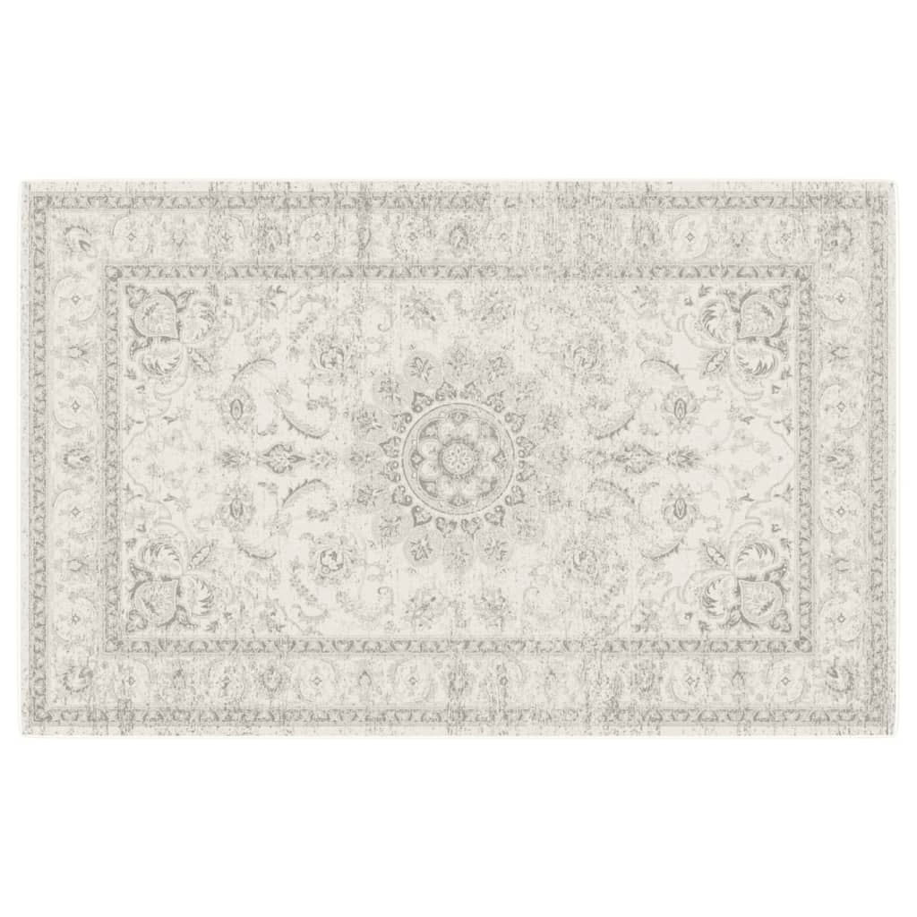 VidaXL Vloerkleed voor binnen buiten laagpolig 190x300 cm meerkleurig