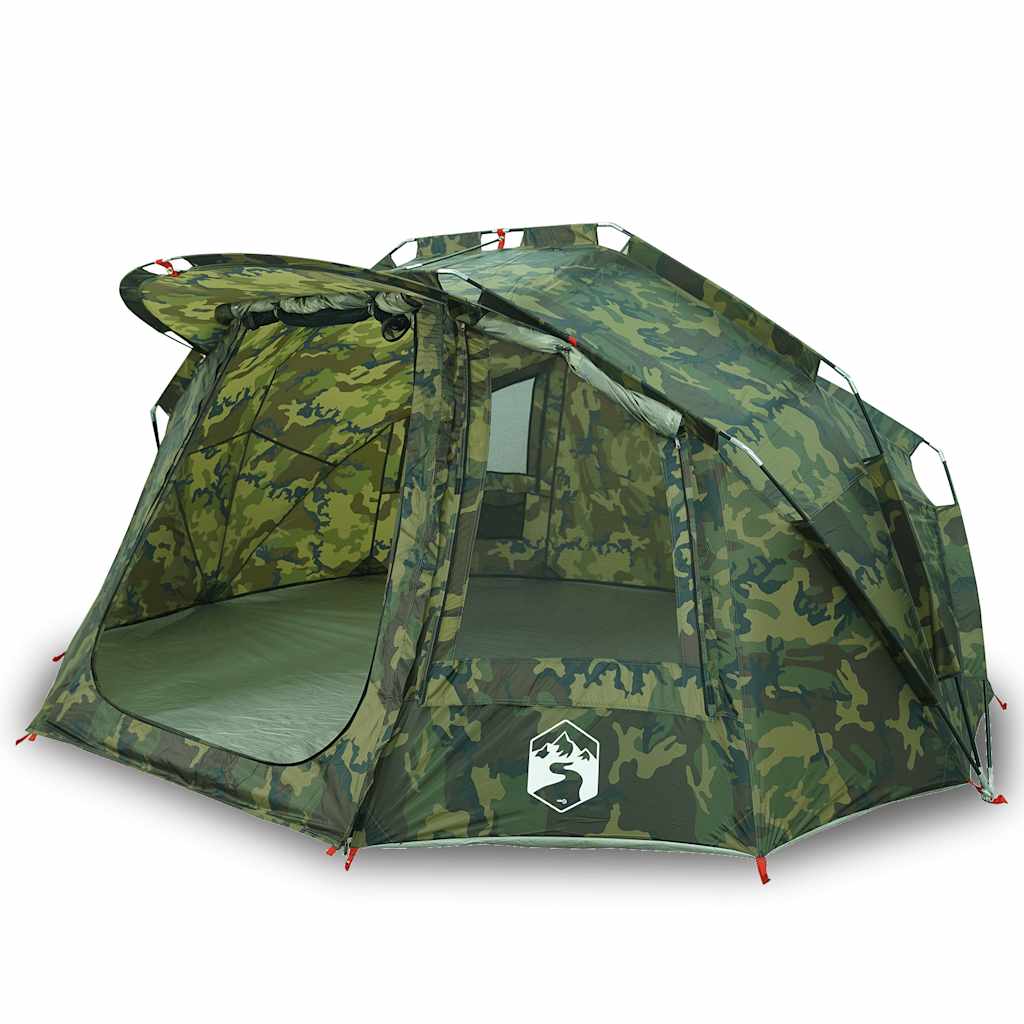 Vidaxl vistent 5-persoons waterdichte camouflage