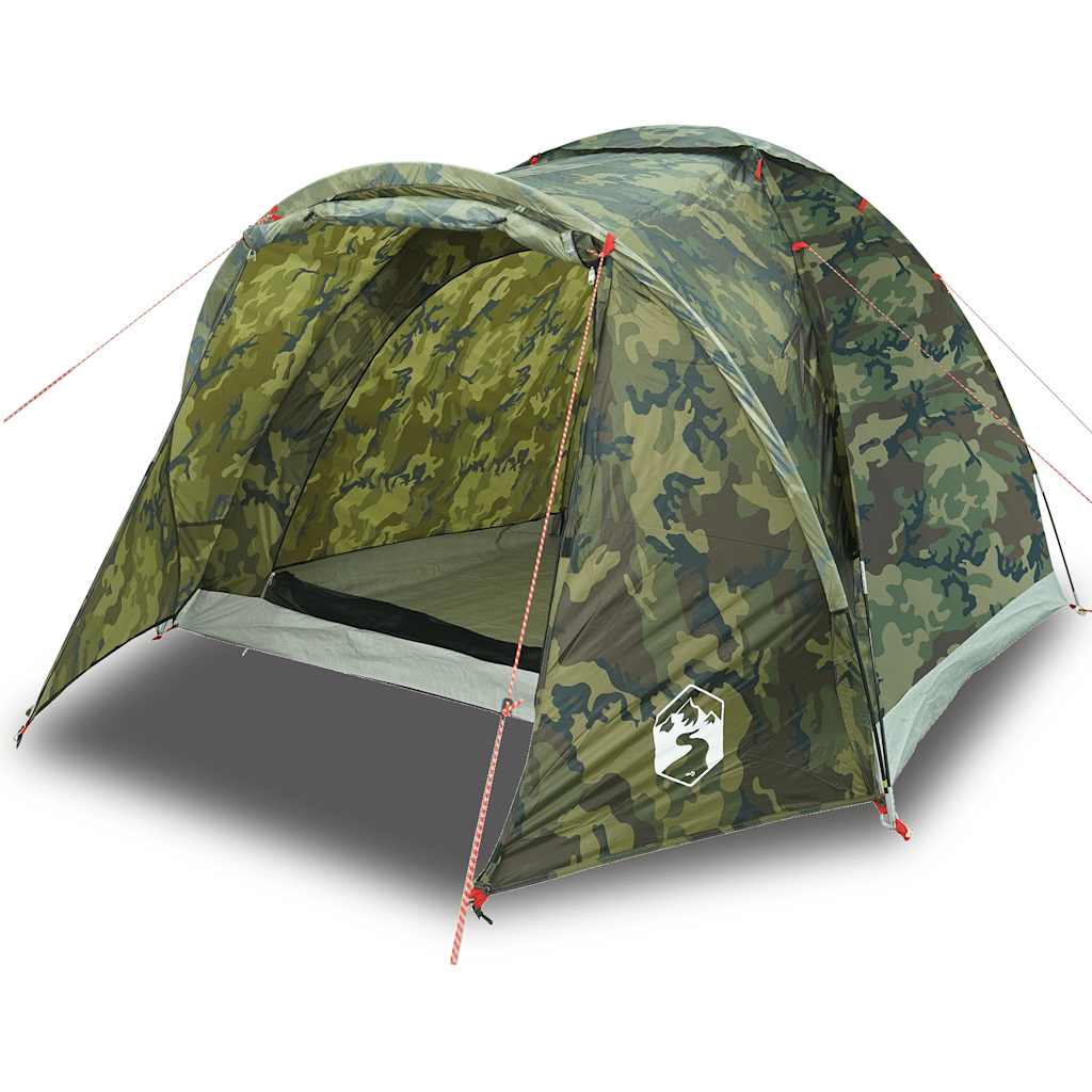 Vidaxl vistent 2-persoons waterdichte camouflage