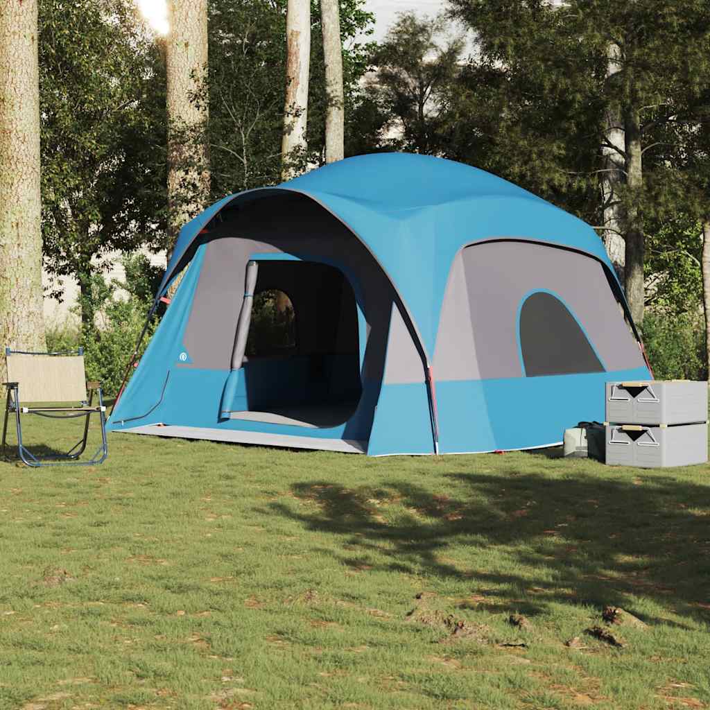 Vidaxl gezinstent 6-persoons waterdicht blauw