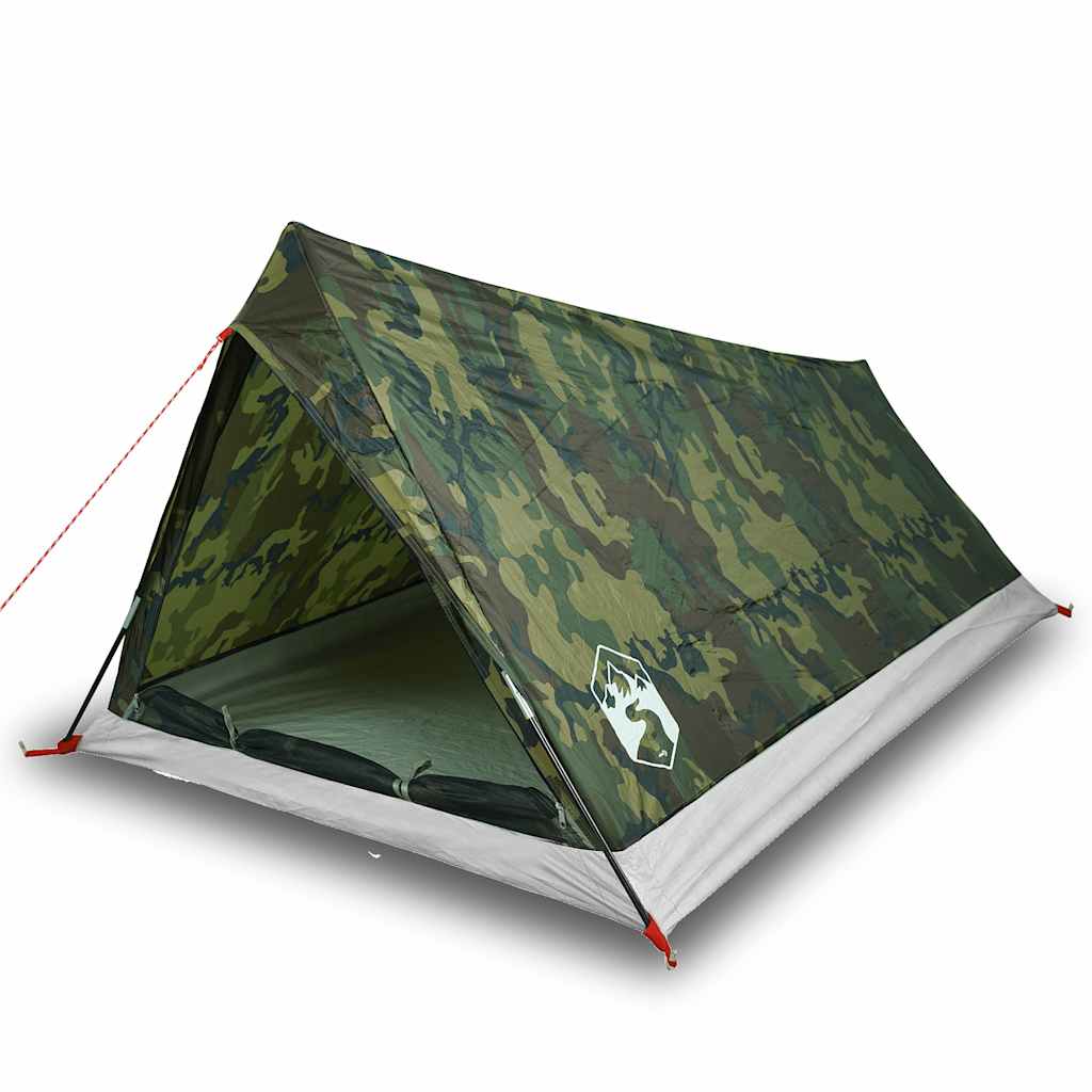 Vidaxl tent 2-persoons waterdichte camouflage