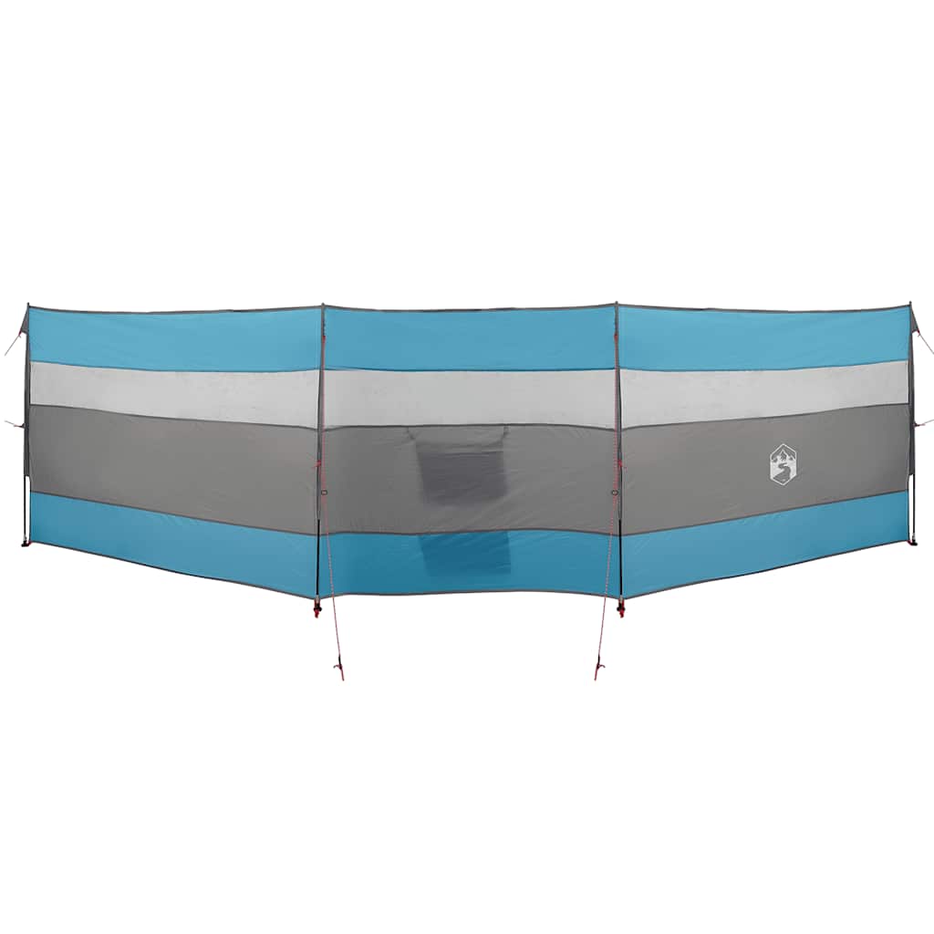 Vidaxl windscherm camping waterdicht 508x130 cm blauw