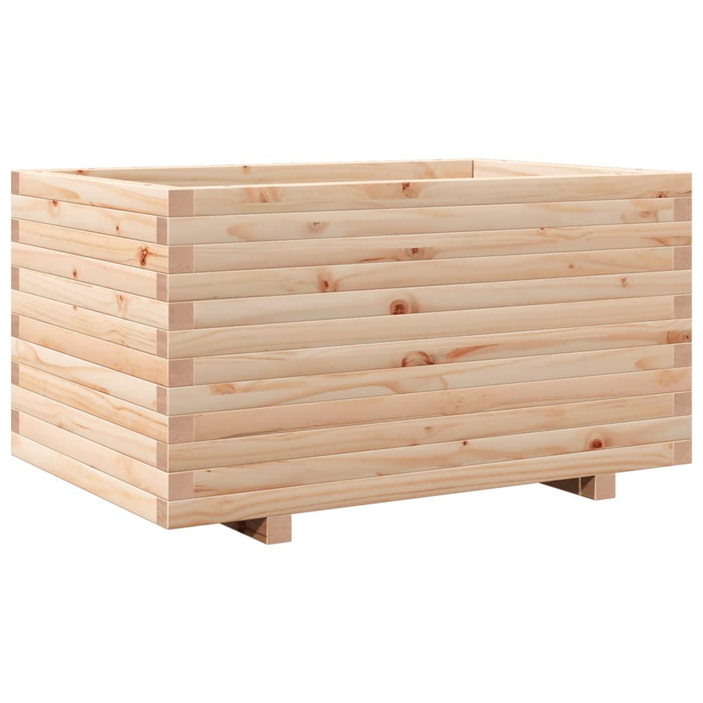 VidaXL Plantenbak 90x60x49,5 cm massief groenhout