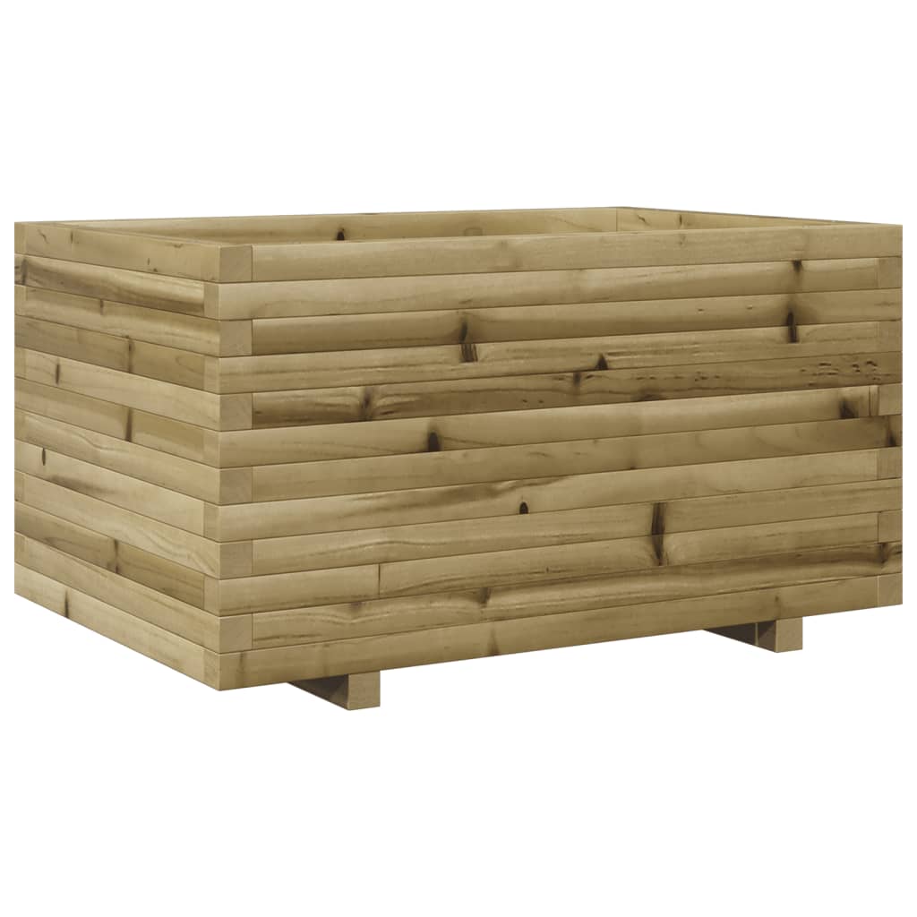Vidaxl plantenbak 90x60x49,5 cm geïmpregneerd groenenhout