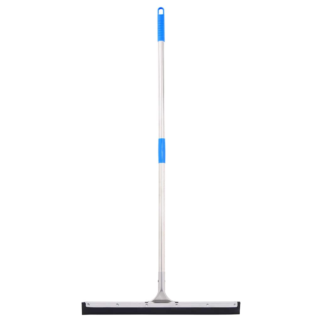 Vidaxl vloerwisser 45x122,5 cm staal en rubber