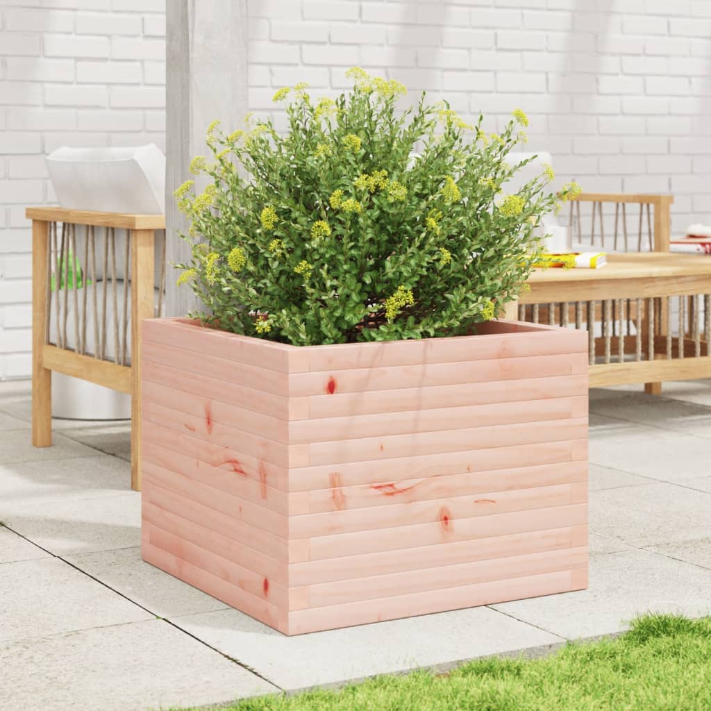 Vidaxl plantenbak 60x60x46 cm massief douglashout