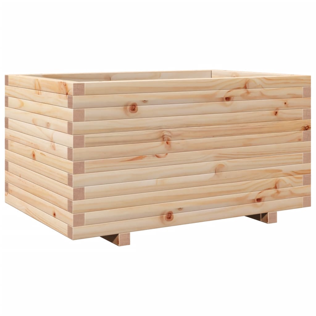 VidaXL Plantenbak 90x60x49,5 cm massief groenhout