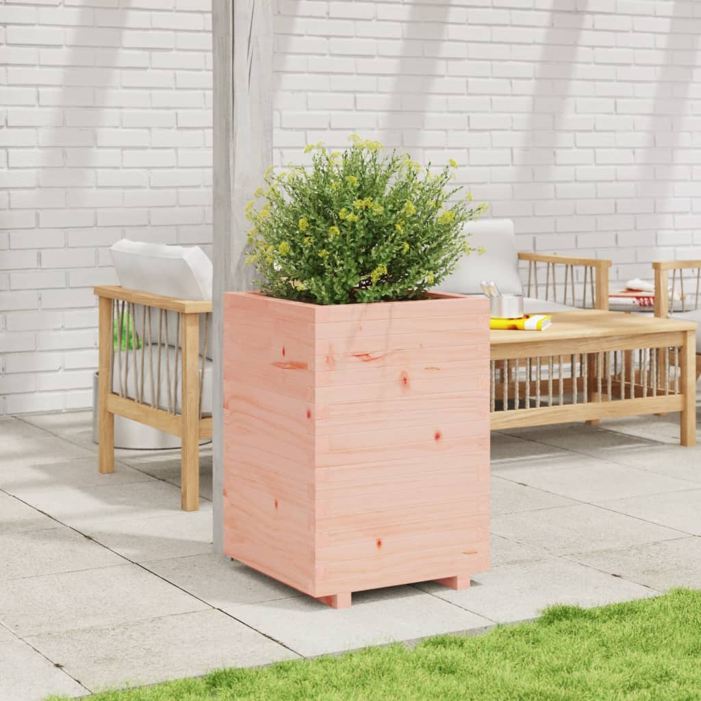 Vidaxl plantenbak 50x50x72,5 cm massief douglashout