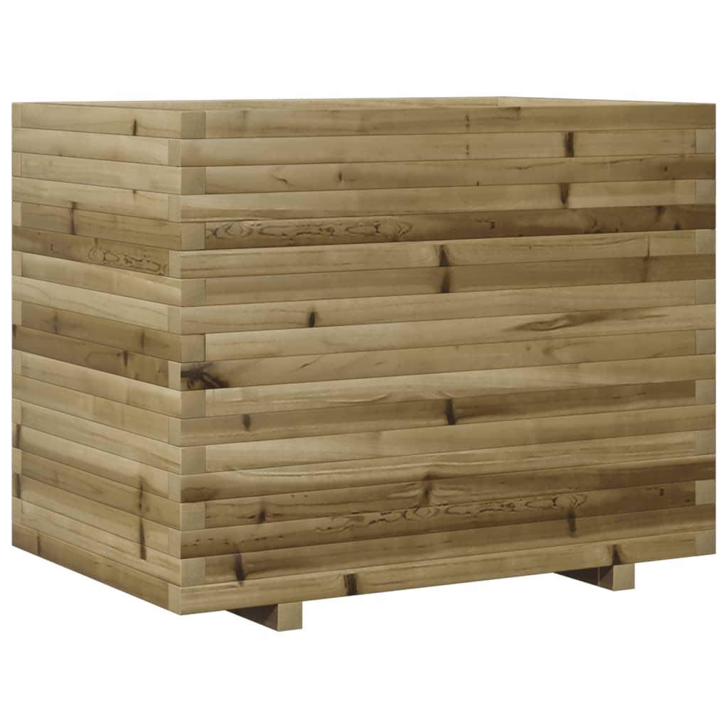 VidaXL Plantenbak 90x60x72 cm geïmpregneerd groenenhout