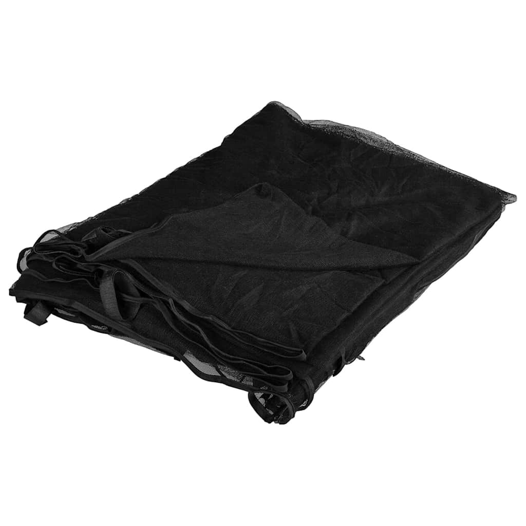 Vidaxl klamboe voor buiten 220 gaas zwart 300x300x200 cm