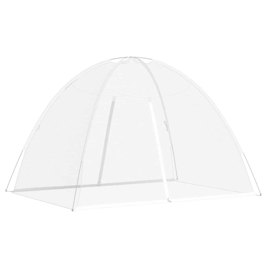 Vidaxl klamboe met deuren mongolië 220 gaas 200x150x140 cm wit