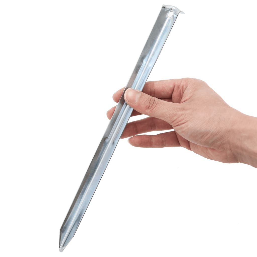 Vidaxl tentharingen 24 st ø20 mm 30 cm gegalvaniseerd staal