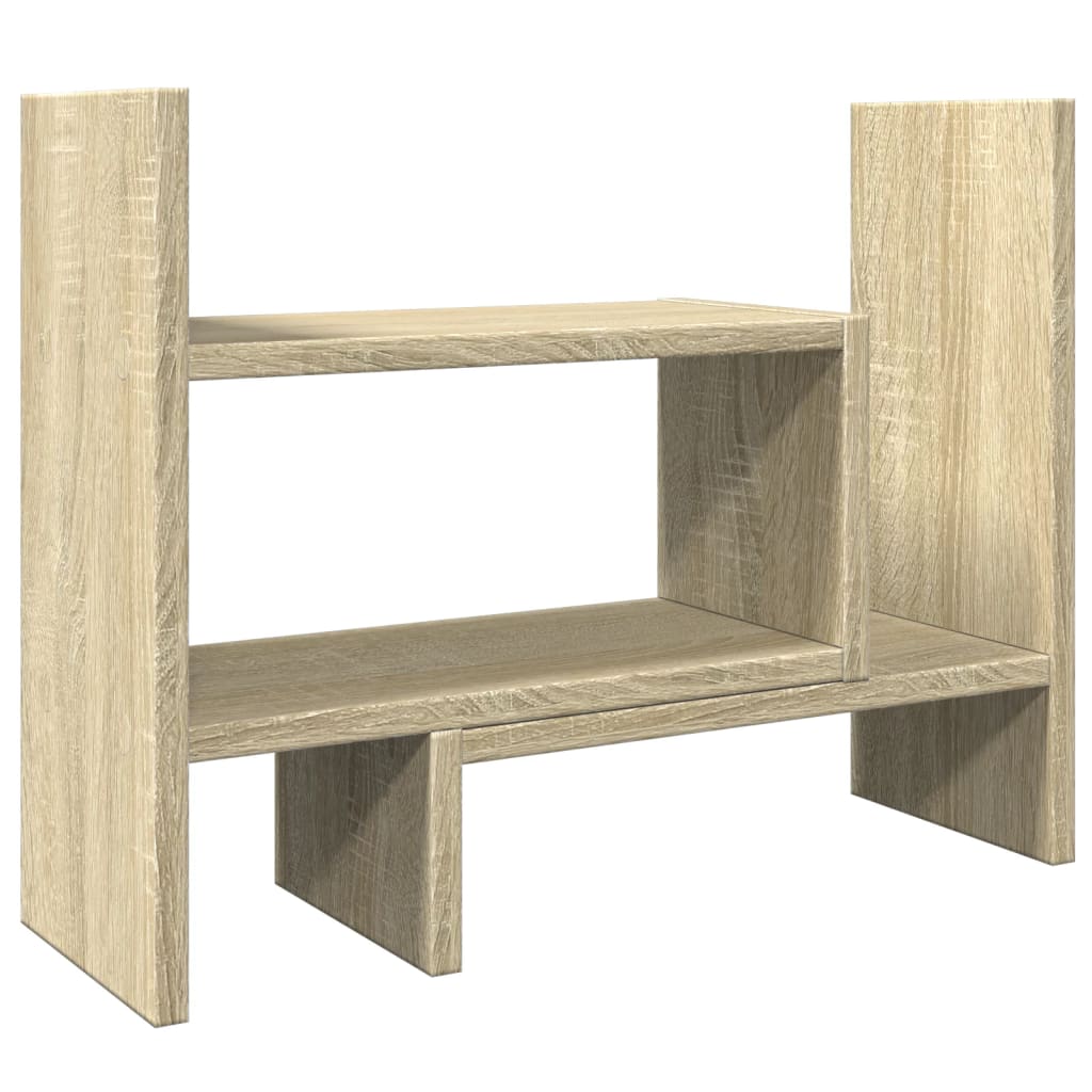Vidaxl bureau-organizer 38,5x17x39 cm bewerkt hout sonoma eikenkleurig