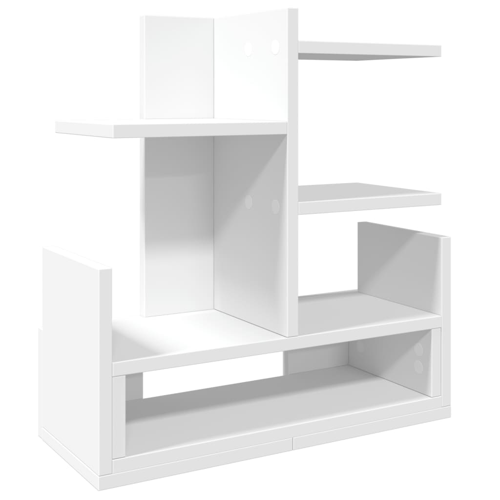 Vidaxl bureau-organizer 49x20x52,5 cm bewerkt hout wit