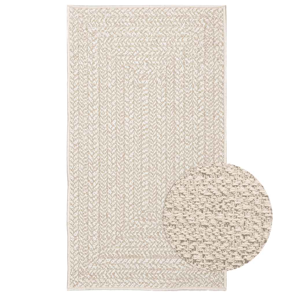 Vidaxl vloerkleed zizur kamer binnen en buiten 60x110 cm jute look