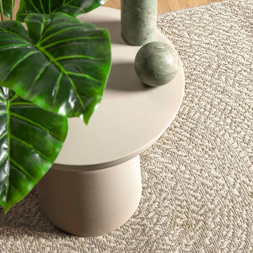 Vidaxl vloerkleed zizur kamer binnen en buiten 80x250 cm jute look
