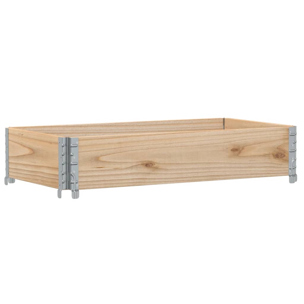 Vidaxl plantenbak 100x50 cm massief groenenhout