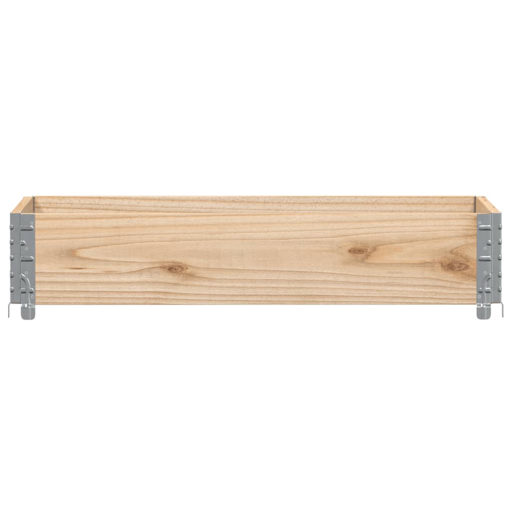 Vidaxl plantenbak 100x50 cm massief groenenhout