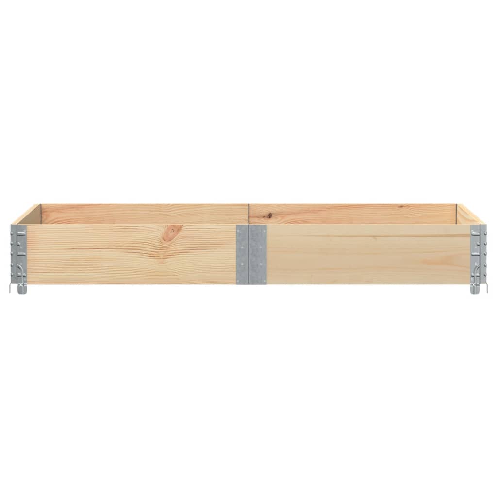 Vidaxl plantenbak 150x100 cm massief groenhout