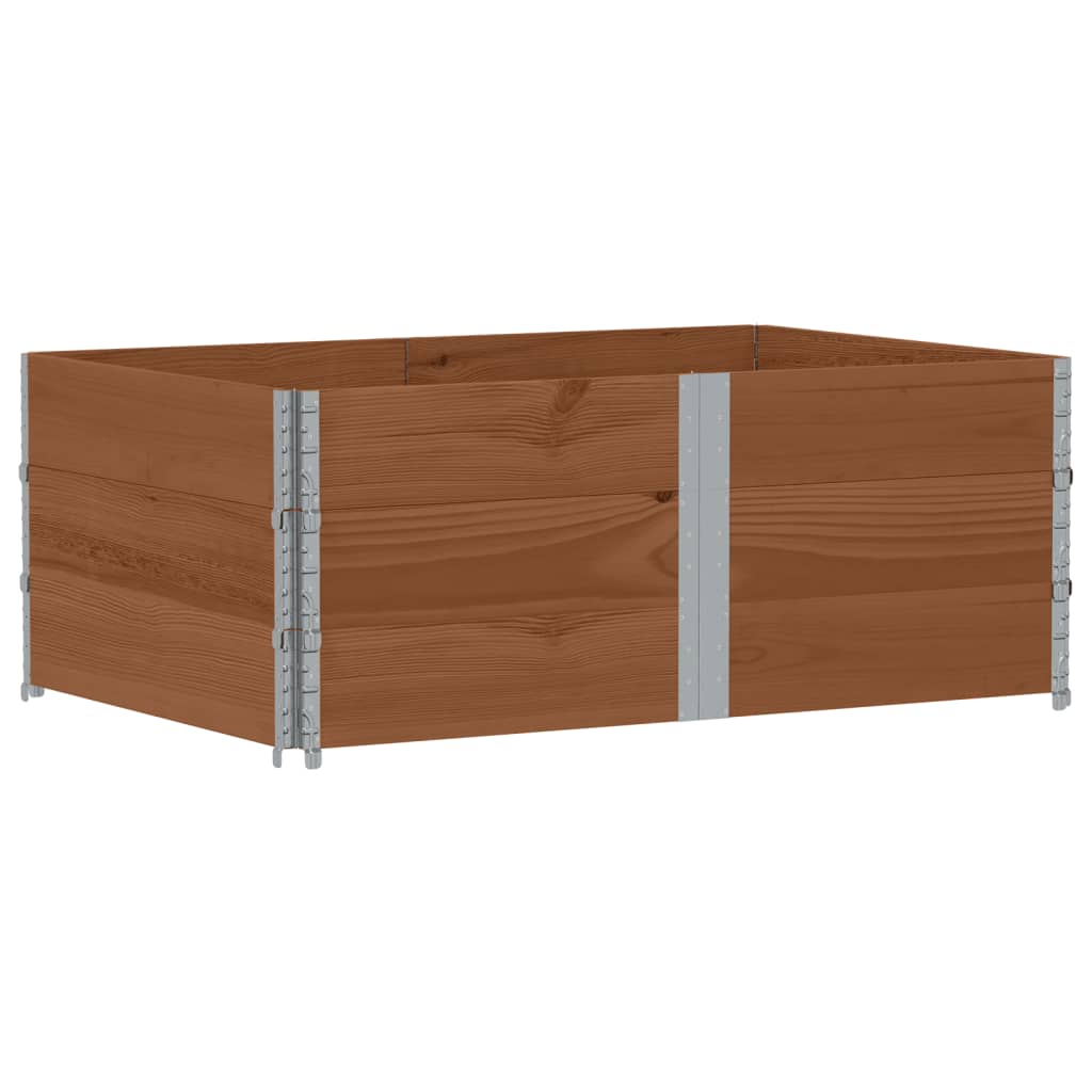 VidaXL Plantenbak 150x100 cm massief groenenhout bruin