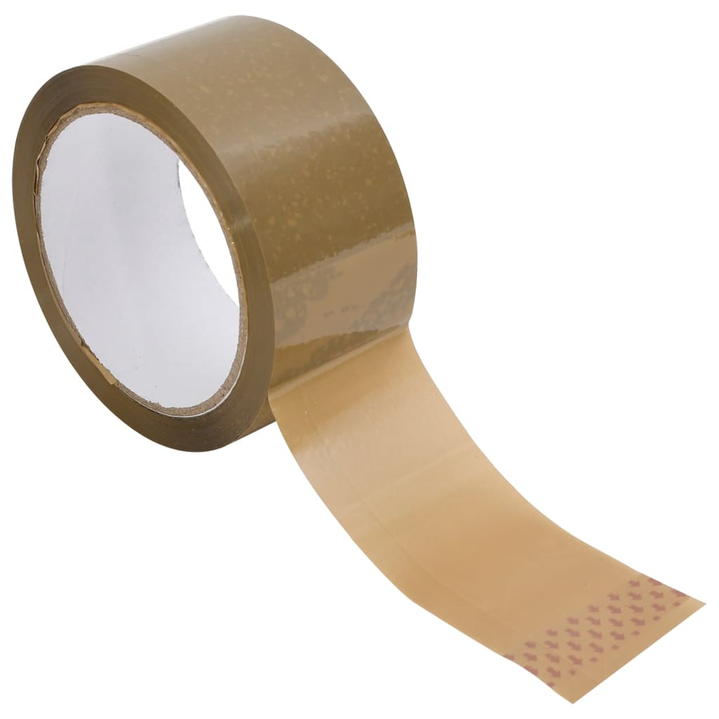 Vidaxl verpakkingstapes 12 st 48 mm x 66 m bruin