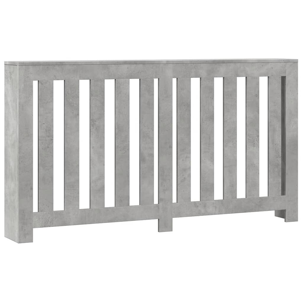 Vidaxl radiatorombouw 149x20x82 cm bewerkt hout betongrijs