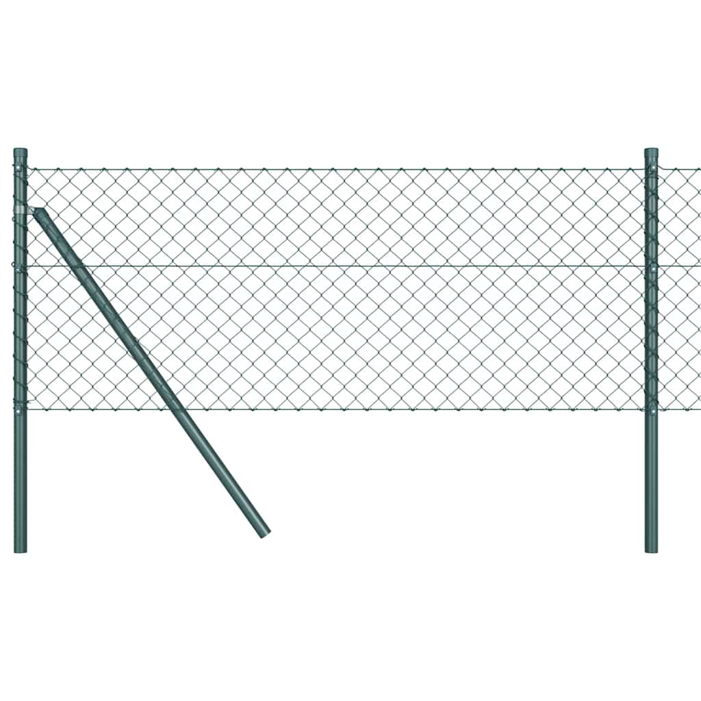 Vidaxl afrasteringspaal groen 10 x 0,6 m (40 x 40 mm gaas)