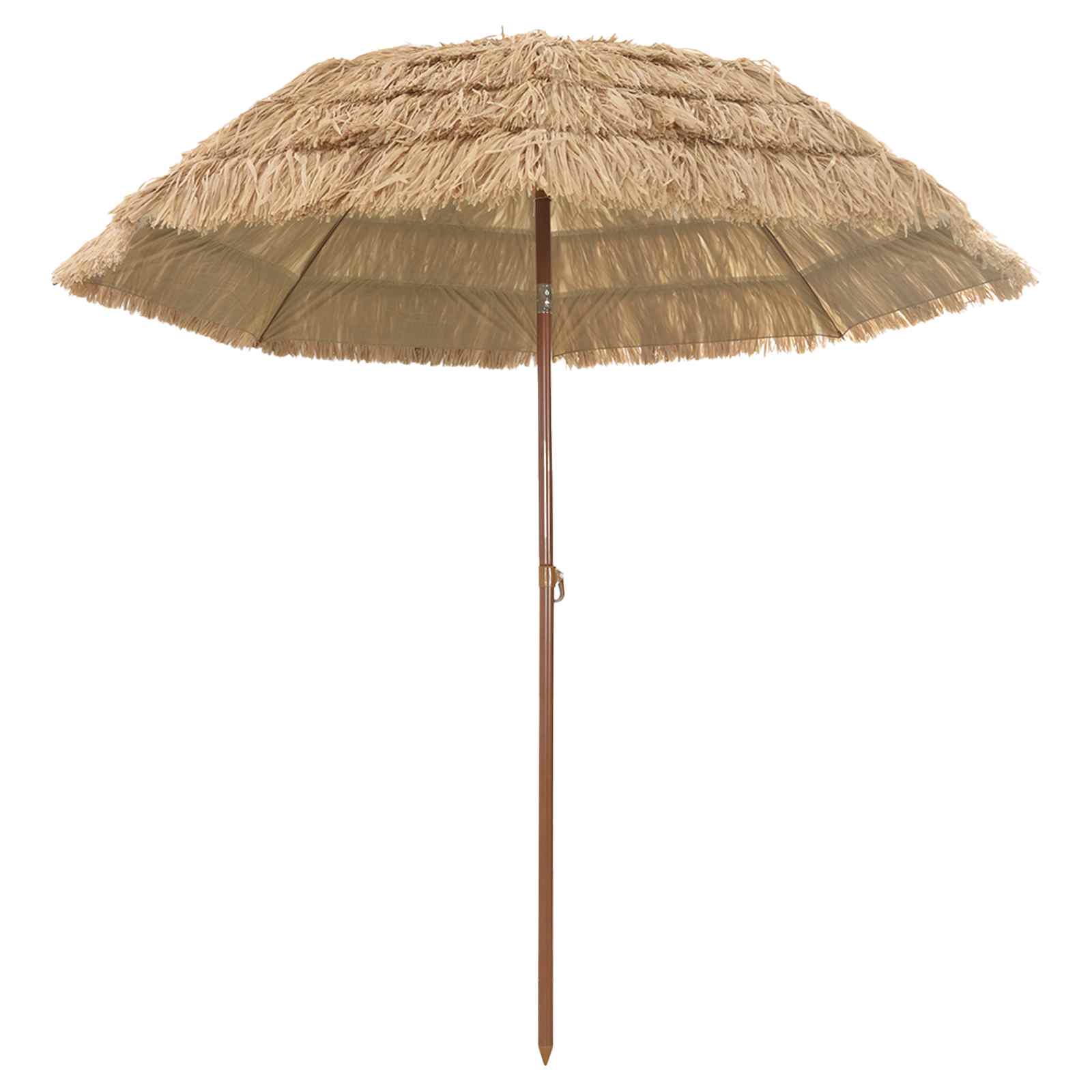 Vidaxl tuinparasol naturel 205 x 205 x 210 cm