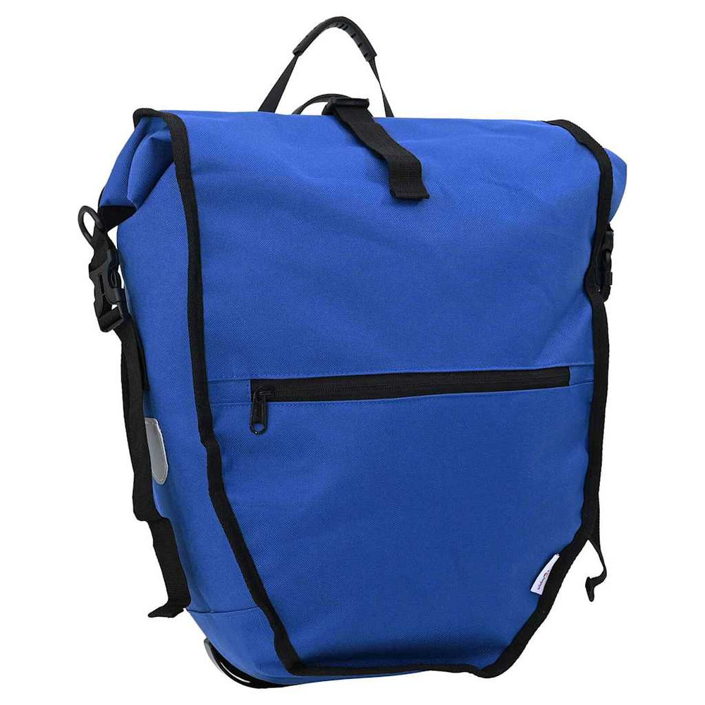 Vidaxl fietstas blauw 32,5 x 17 x 57 cm polyester